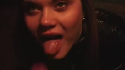 Sexy couple fucking in public places