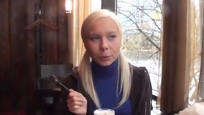 Hardcore sex with hot blonde