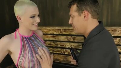 Riley's Tight Pussy is Pumped Full of Cum for a Job