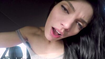 Sadie Blake reaches around to guide a big cock into her tight twat