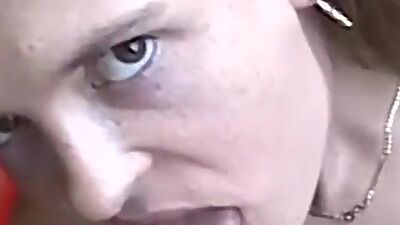 Amateur chick makes him cum by sucking him off real good