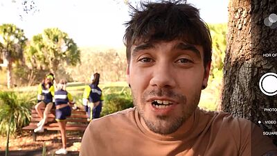 BFFS Chloe, Aubry and Sawyer Share Throbbing Cock