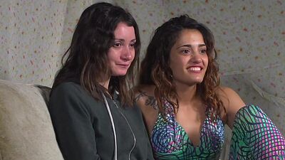 Public bitches fucked in group sex by dominating fuckers