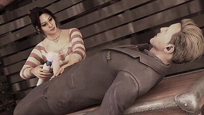 Lewd Game Characters having futanari sex in a 3d Animation Compilation by L