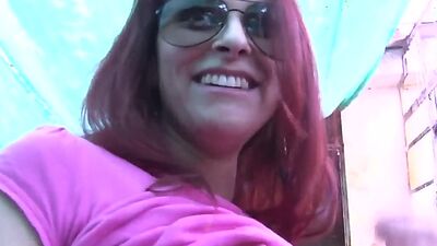 Hammering Latina pussy in abandoned building