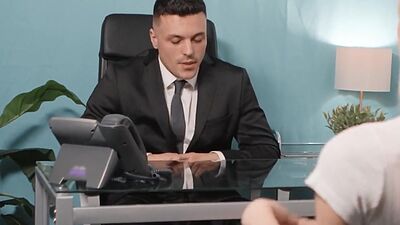 Bigtitted tranny filled in anal hole by nasty male fucker