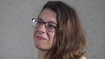 Public BDSM slut whipped and humiliated in front of voyeurs