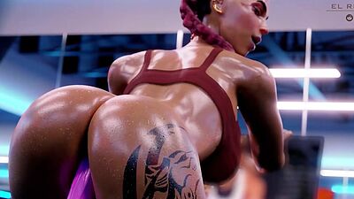 Lewd Parody Babes 2 - 3D Animation Compilation by El Recondite