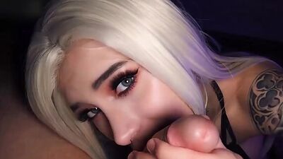 I THOUGHT ITS JUST a BLOWJOB BUT STEPDADDY CAME ON MY PUSSY