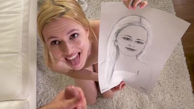 DTF Kennedy Kressler bends over for a big cock and thumb in her ass