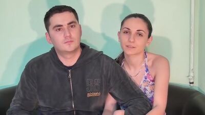 Real amateur sex on the stairs