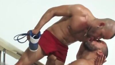 Rough Gay Sex Between Two Beefcakes