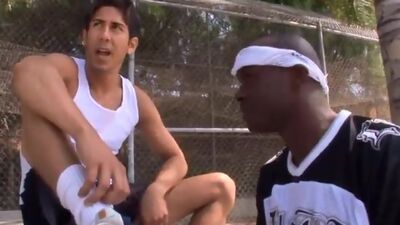 Horny Black Gay Goes Bottom