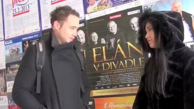 Horny brunette teen goes deep throat and bang