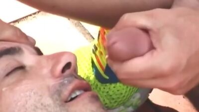 Beefcakes Have Anal Sex Outdoors