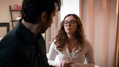 Cute teen Leana Lovings has the hots for her much older teacher