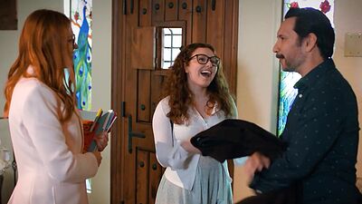 Cute teen Leana Lovings has the hots for her much older teacher