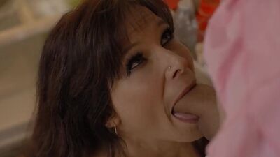 Busty trans Ariel Demure anal fucks her bfs stepgrandmother