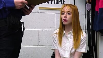 Ginger spinner fucked for stolen bracelet
