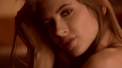 Stunning small tits Russian teen Taya Vais posed in sexy black lingerie