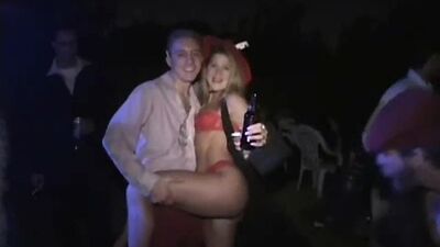 Coed pimps and hoes party gets nasty