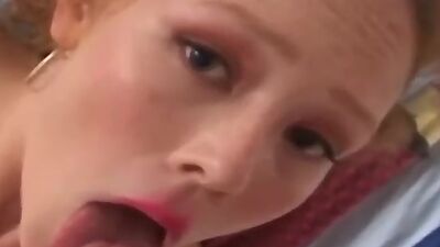 Naughty bride doggystyled passionately before eating cum
