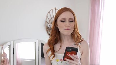 Stepsister Jade Maris and BFF Scarlet Skies breeded by her big cock stepbro