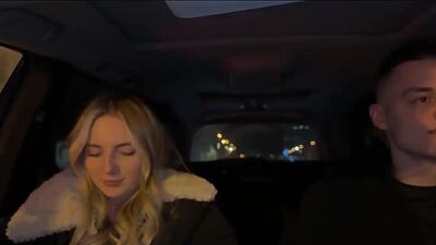 Step Sister couldnt pay for fake taxi so I fucked her