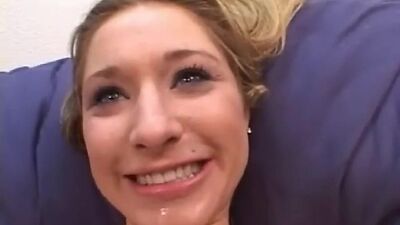 Hot blonde fucked hard in piledriver