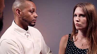 BDSM bitch drilled by huge black dicks in anal hole