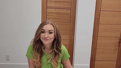 Callie offers her ass to use Allen's sex toys