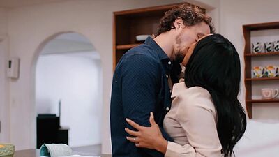 Horny ebony MILF with big ass cheated on boyfriend and almost got caught