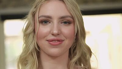 Teen stepsister Britt Blair always moaning and stepbrother found out why