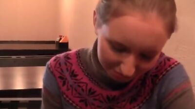 Reality sex video with a pretty redhead