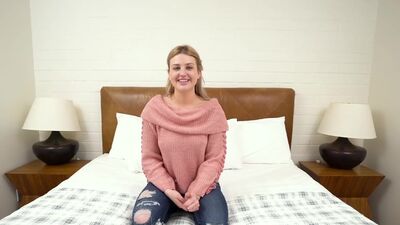 New to porn Serena Avary swallows after anal