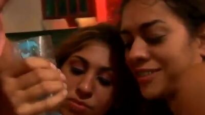 Latina Pornstars Having a Three-Way