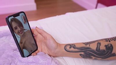 Tattooed Babe Rory Knox Gets Stuck and Fingered