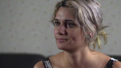 Public BDSM slut rims guys asshole in front of voyeurs