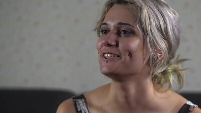 Public BDSM slut rims guys asshole in front of voyeurs