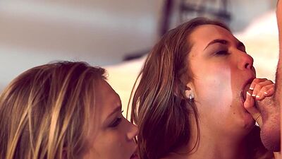 Blowjob compilation with Carolina Sweets Dakota Skye and Sydney Cole