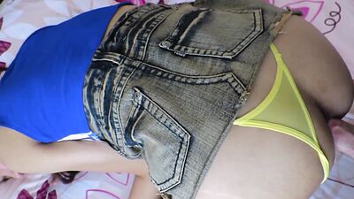 Deep bareback anal sex for hot shemale after she gave a perfect blowjob