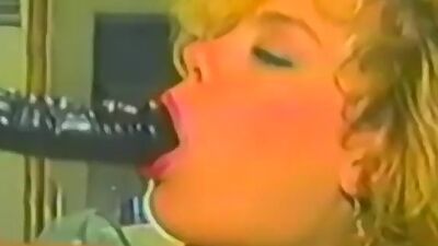 Blonde chick services a hairy dick and waits for cumshot