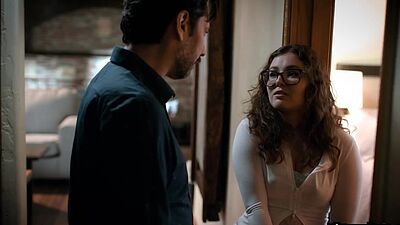 Big tits Leona Lovings blow cock his professor Tommy Pistol