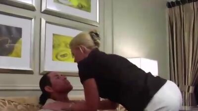 Big Tits Milf Heidi Teases His Hunk