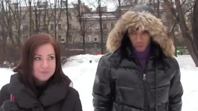 Reality porn video with a secretary