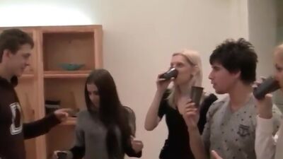 Sexy student girl wants an orgasm after exam