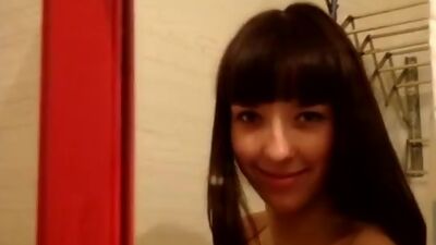 My girlfriend amateur in red lingerie scene 1