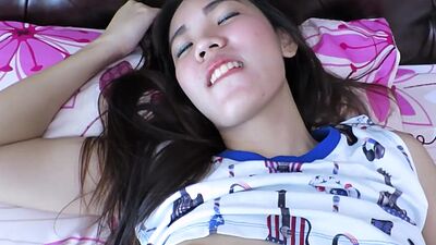 Teen ladyboy girlfriend Micky likes to get fucked in her tight ass hole