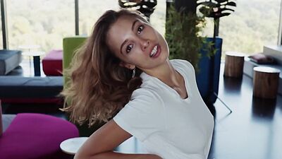 Petite Latin MILF shows amazing body during hot posing for the Playboy