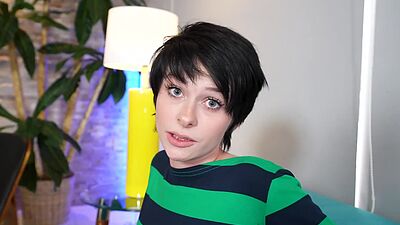 Stepsister keeps imagining her stepbrothers cock deep inside her